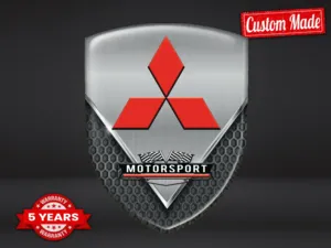 Mitsubishi Car Emblem Max Durable Stylish Pro Performance
